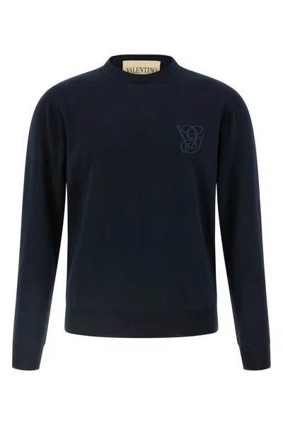 VALENTINO VALENTINO GARAVANI LOGO EMBROIDERY SWEATER