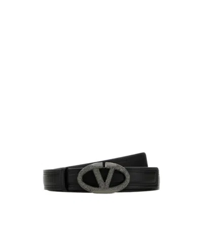 VALENTINO GARAVANI VALENTINO GARAVANI LOGO PLAQUE BELT