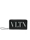 Valentino Vltn Zip Around Continental Wallet