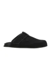 Valentino Men's Sabot With Toile Iconographe Motif In Black
