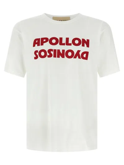 Valentino Garavani Logo-print Cotton T-shirt In White