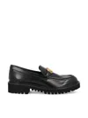 Valentino Glossy Leather Vlogo Signature Loaf In Black
