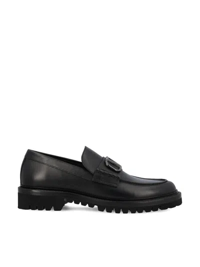 Valentino Garavani Low Shoes In Black