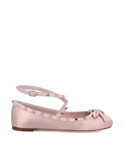 Valentino Garavani Low Shoes In Pink