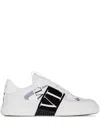 Valentino White Low-top Calfskin Vl7n Sneakers