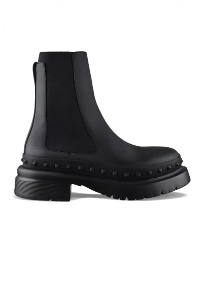 VALENTINO GARAVANI VALENTINO GARAVANI M WAY ROCKSTUD BOOTS