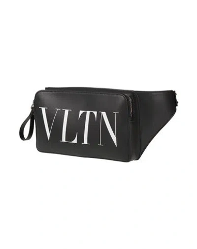 Valentino Garavani Man Belt Bag Black Size - Calfskin