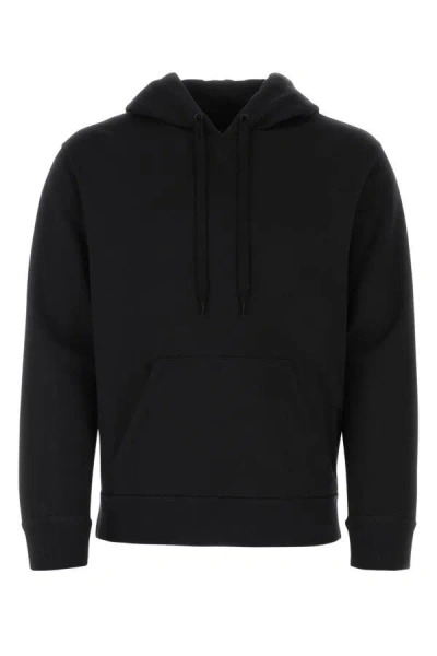 Valentino Garavani Man Black Cotton Sweatshirt