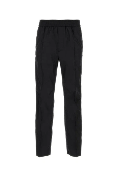 Valentino Garavani Man Black Toile Iconographe Chino Pant