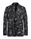 Valentino Garavani Man Blazer Black Size 40 Polyamide In Black
