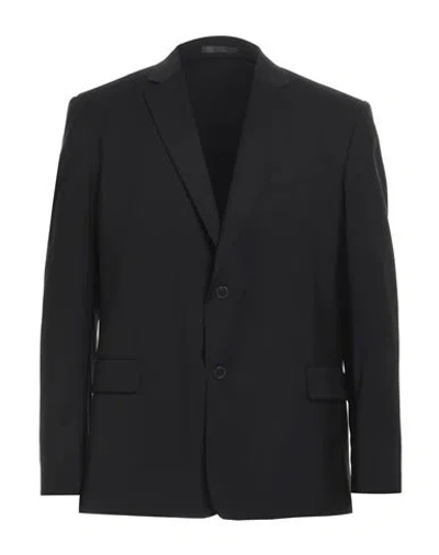 Valentino Garavani Man Blazer Black Size 40 Virgin Wool, Wool
