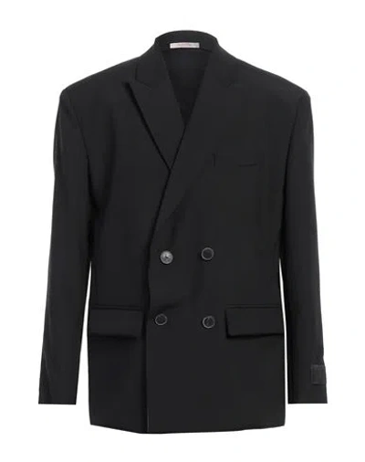 VALENTINO VALENTINO GARAVANI MAN BLAZER BLACK SIZE 42 WOOL