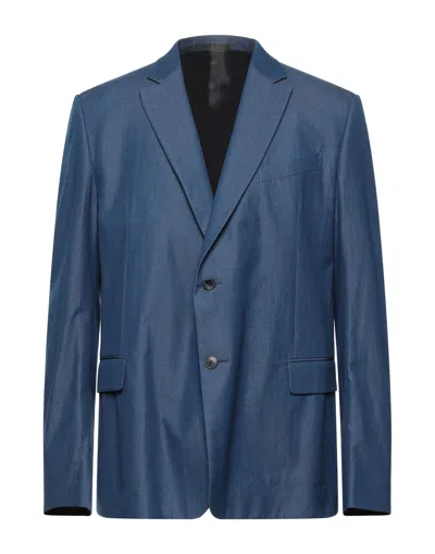Valentino Suit Jackets In Blue