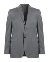Valentino Man Suit Jacket Grey Size 46 Virgin Wool In Grey