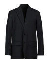 Valentino Garavani Man Blazer Lead Size 36 Wool, Mohair Wool, Viscose, Polyester In Grey