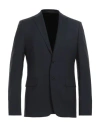Valentino Garavani Man Blazer Midnight Blue Size 36 Wool, Mohair Wool In Blue