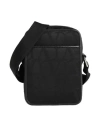 Valentino Garavani Man Cross-body Bag Black Size - Leather, Textile Fibers In Black