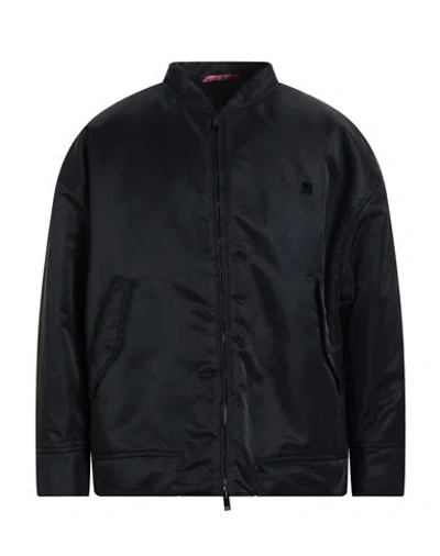 Valentino Man Jacket Black Size 40 Polyamide