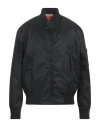 Valentino Garavani Man Jacket Black Size 40 Polyamide, Elastane, Polyester, Cotton