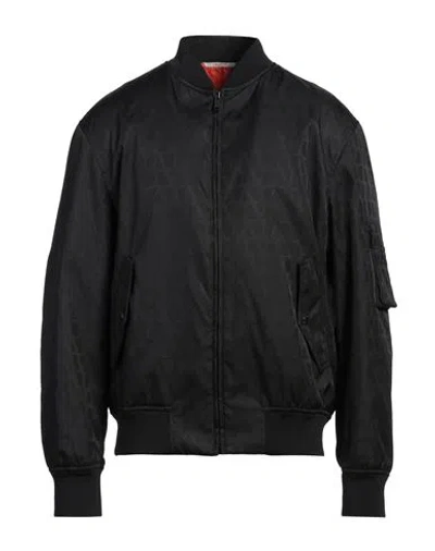 Valentino Toile Iconographe Light Bomber Jacket In Black