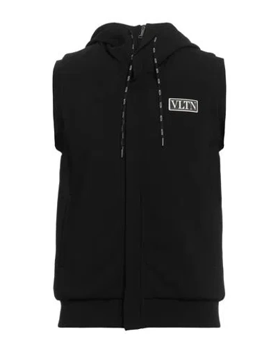 Valentino Garavani Man Jacket Black Size Xs Viscose, Polyamide
