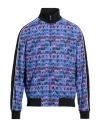 Valentino Garavani Man Jacket Blue Size 40 Polyamide, Polyester In Blue