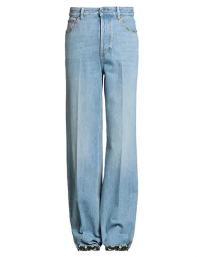 Valentino Garavani Man Jeans Blue Size 31 Cotton