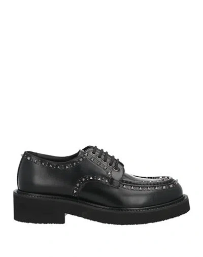 Valentino Garavani Black Gentleglam Derby With Studs