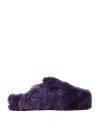 Valentino Garavani Man Mules & Clogs Purple Size 11 Textile Fibers