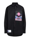 Valentino Overcoats In Black