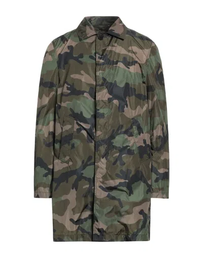 Valentino Overcoats In Green