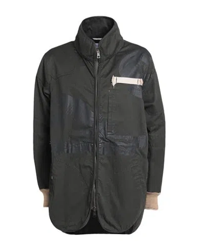 Valentino Garavani Man Overcoat Military Green Size 36 Cotton