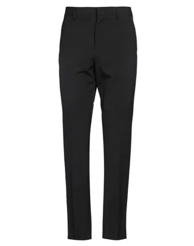 Valentino Garavani Man Pants Black Size 38 Virgin Wool, Polyester