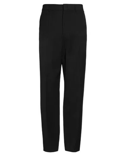 Valentino Garavani Man Pants Black Size 40 Viscose, Silk, Cotton
