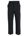 Valentino Garavani Man Pants Charcoal Size 30 Polyester, Virgin Wool, Elastane In Gray
