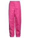 Valentino Garavani Man Pants Fuchsia Size 34 Polyamide In Pink