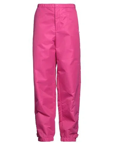 Valentino Garavani Man Pants Fuchsia Size 34 Polyamide In Pink