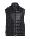 Valentino Man Down Jacket Black Size 38 Polyamide In Black