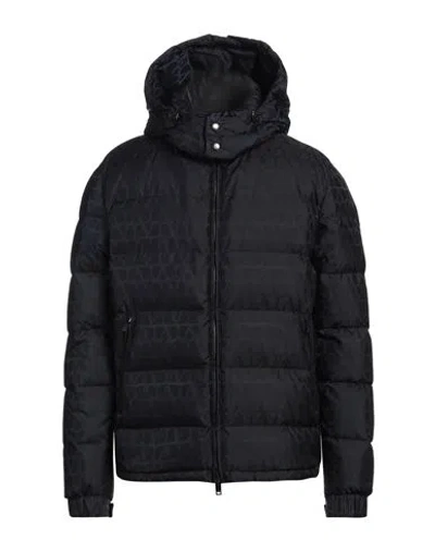 VALENTINO VALENTINO GARAVANI MAN PUFFER NAVY SIZE 42 POLYAMIDE