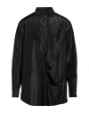 Valentino Garavani Man Shirt Black Size 15 ½ Silk