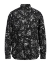 Valentino Garavani Man Shirt Black Size 16 Cotton