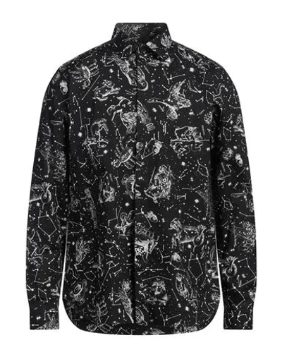 Valentino Garavani Man Shirt Black Size 16 Cotton