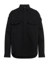 Valentino Garavani Man Shirt Black Size 46 Cotton In Black