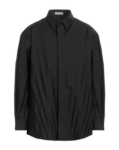 Valentino Garavani Man Shirt Black Size L Polyamide
