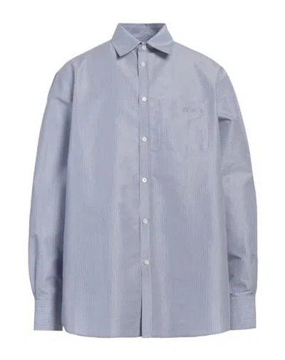 Valentino Garavani Man Shirt Sky Blue Size 15 ½ Cotton, Polyester