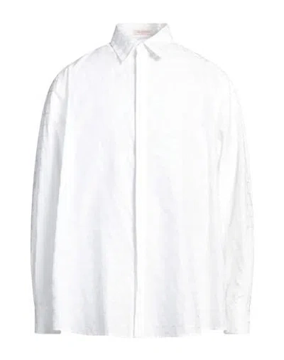 Valentino Garavani Man Shirt White Size 15 ¾ Cotton