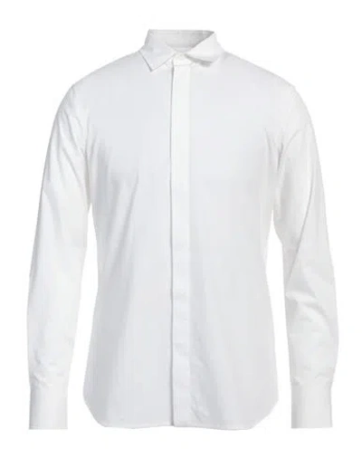 VALENTINO VALENTINO GARAVANI MAN SHIRT WHITE SIZE 15 ¾ COTTON
