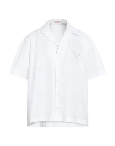 VALENTINO VALENTINO GARAVANI MAN SHIRT WHITE SIZE 38 COTTON