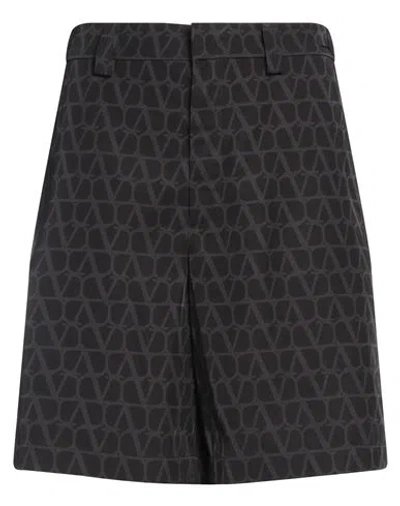 VALENTINO VALENTINO GARAVANI MAN SHORTS & BERMUDA SHORTS BLACK SIZE 32 POLYESTER