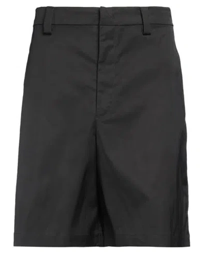 Valentino Garavani Man Shorts & Bermuda Shorts Black Size 38 Polyester, Elastomultiester